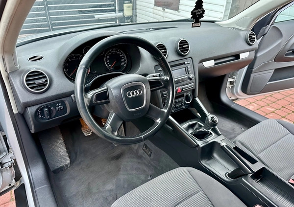 Audi A3 cena 17500 przebieg: 205000, rok produkcji 2007 z Jaworzno małe 326